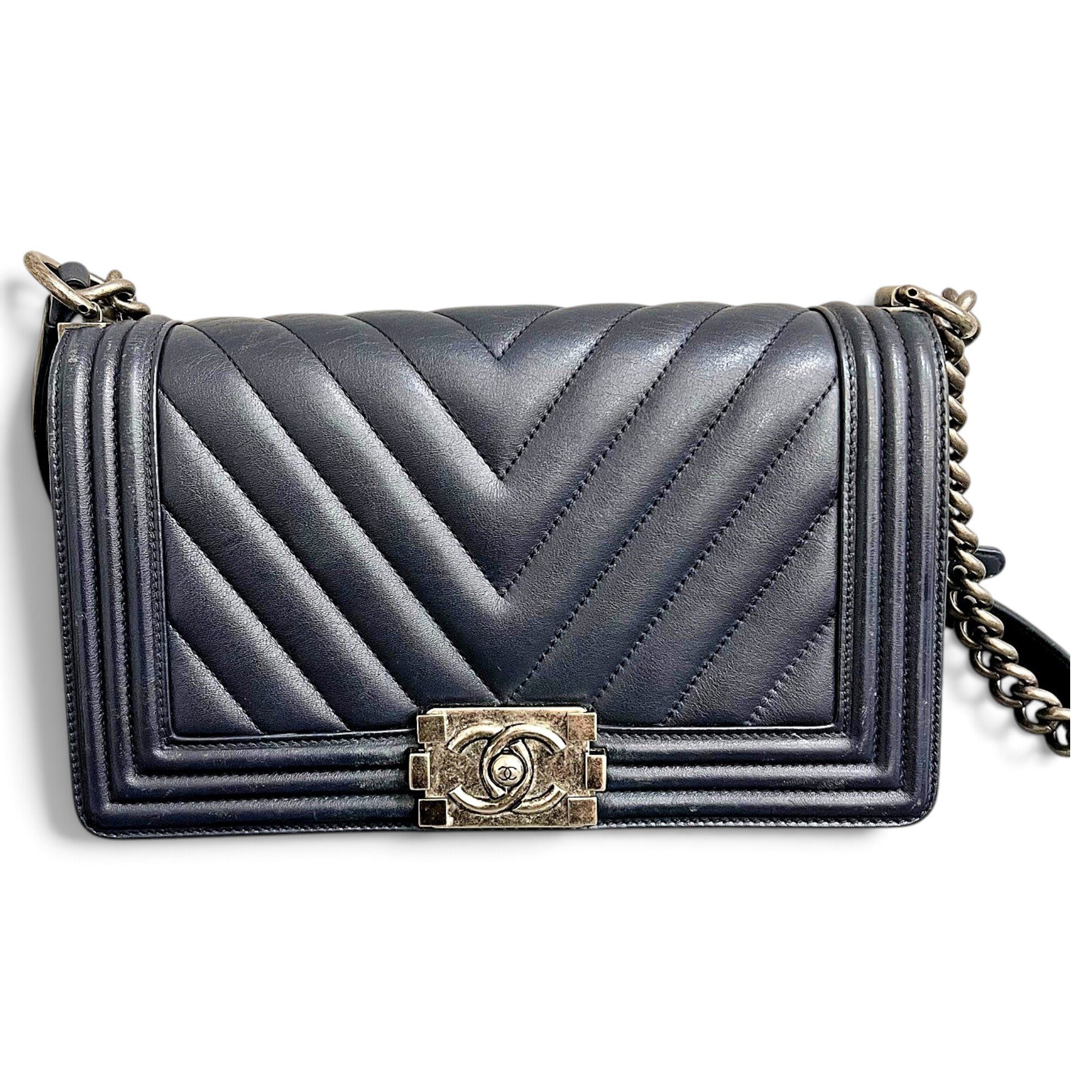 Boy leather handbag