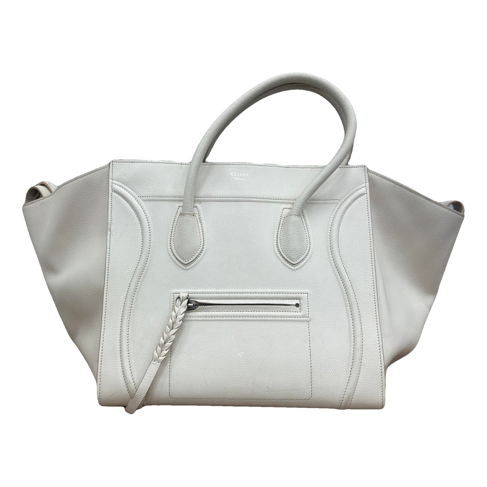 Luggage leather handbag