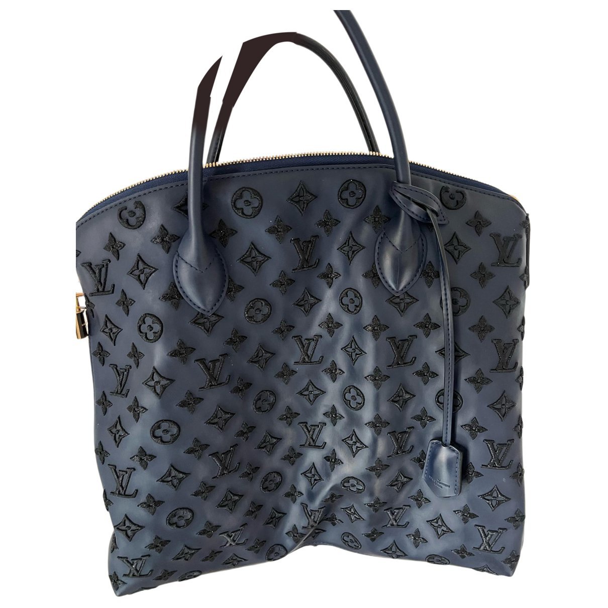 Lockit leather tote