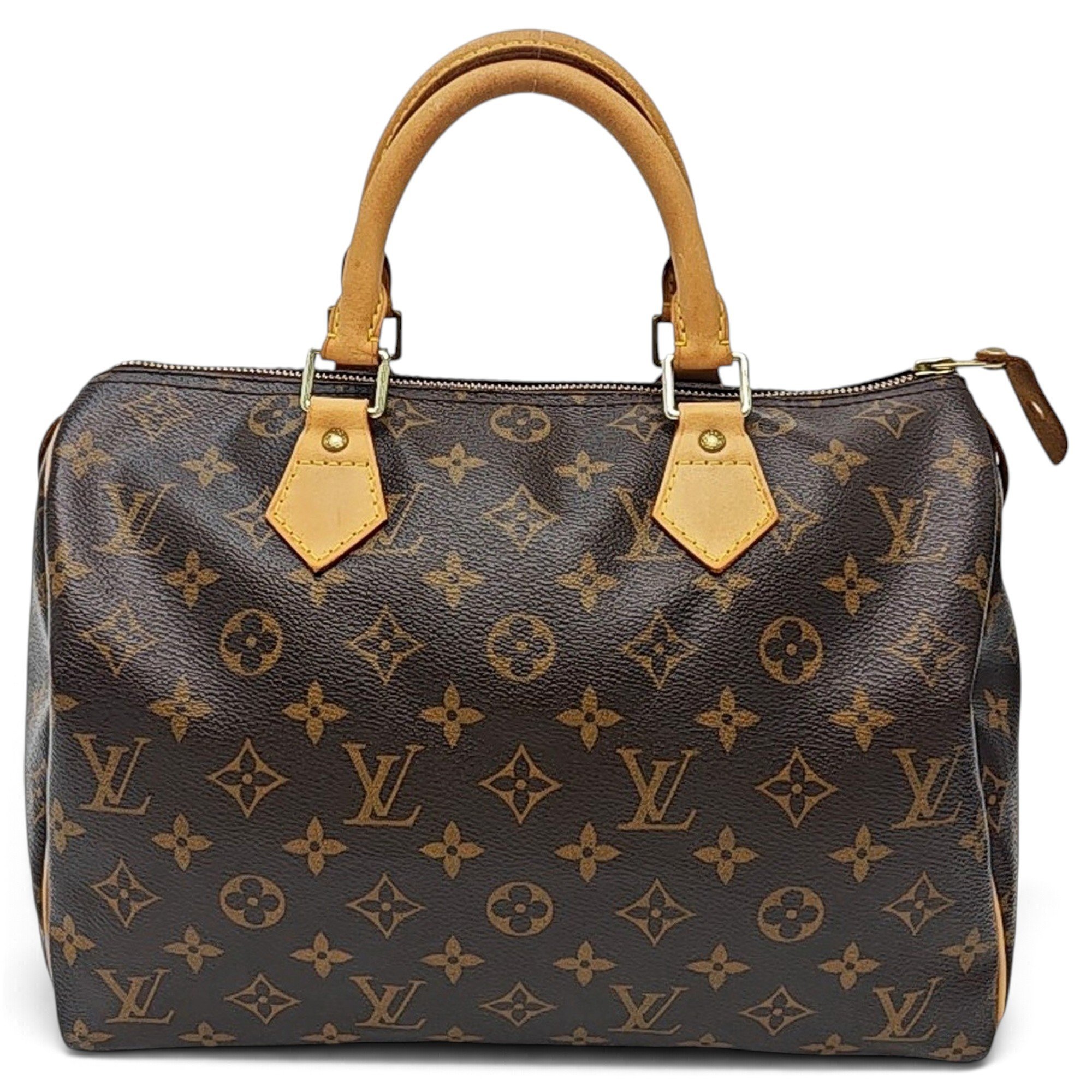 Nano Speedy / Mini HL leather handbag