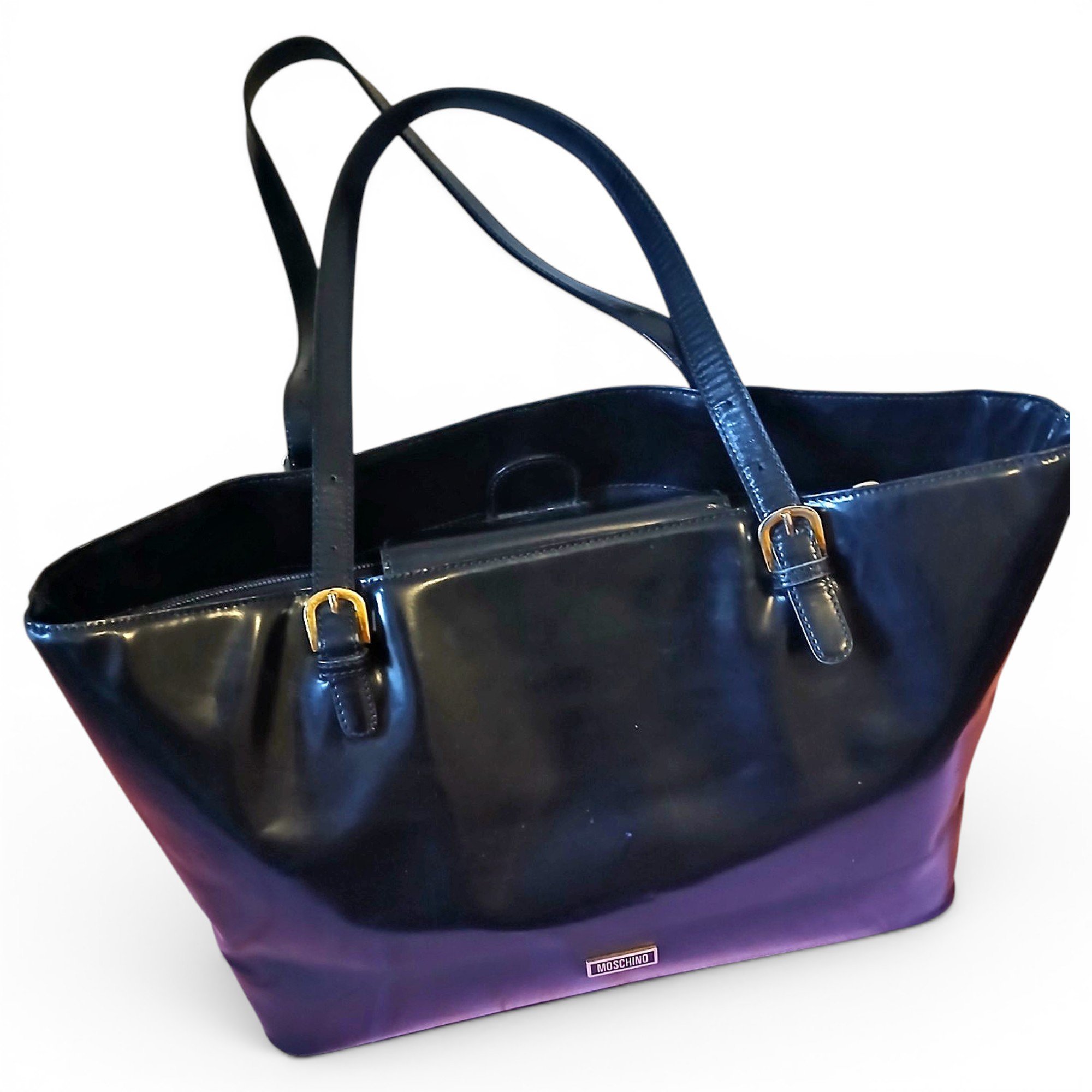 Moschino Leather tote