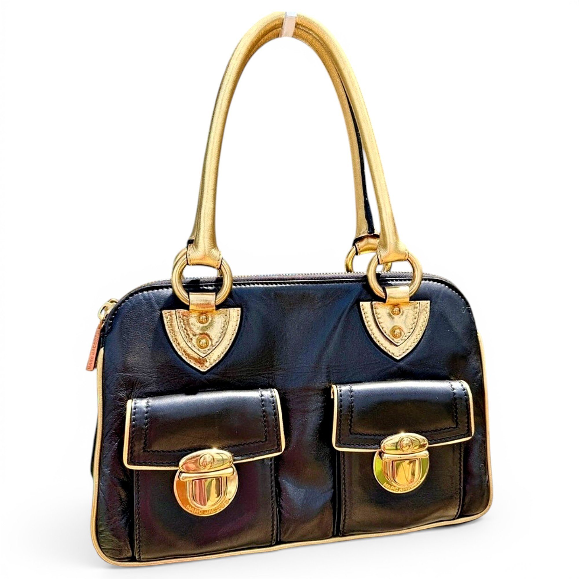 Leather satchel
