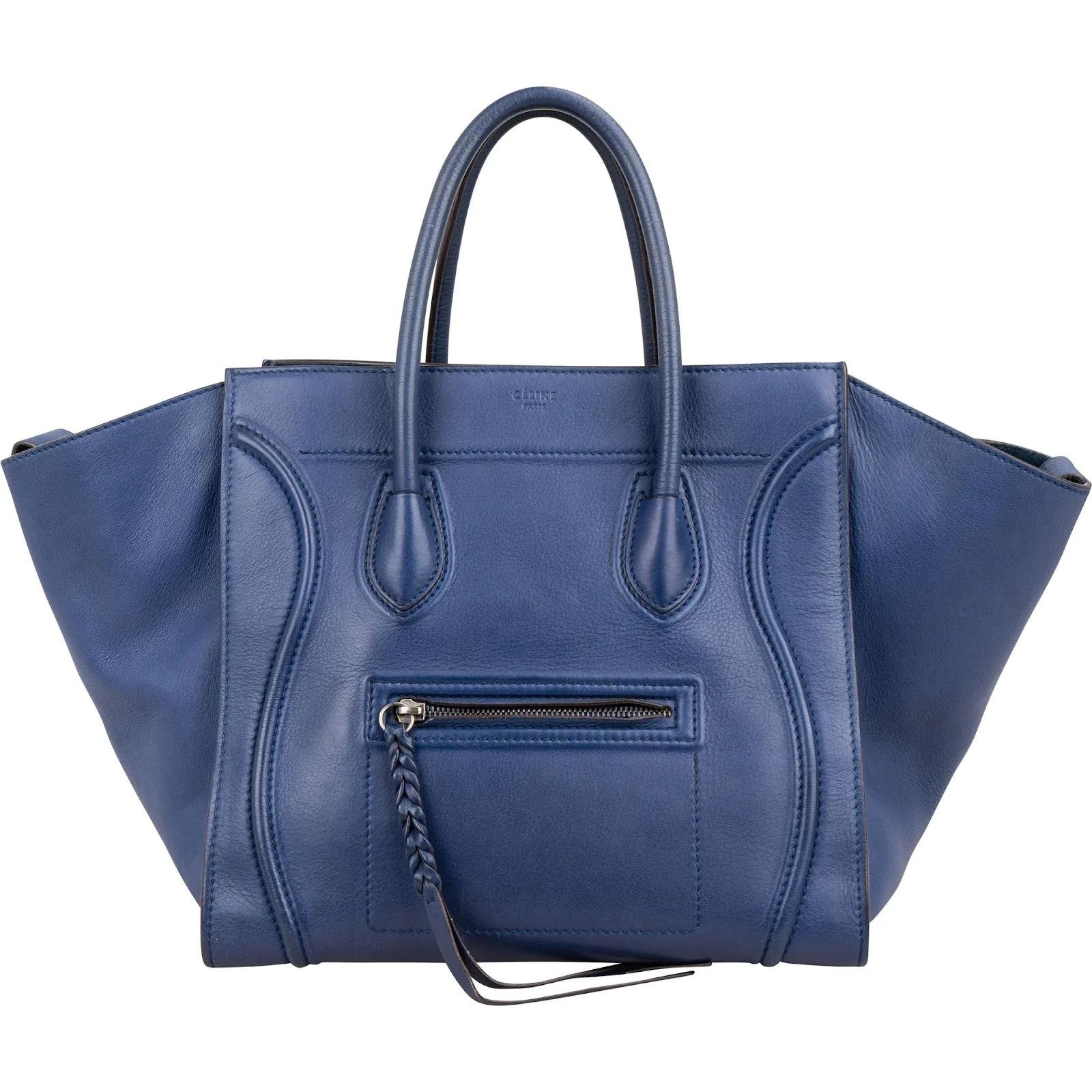 Phantom leather handbag