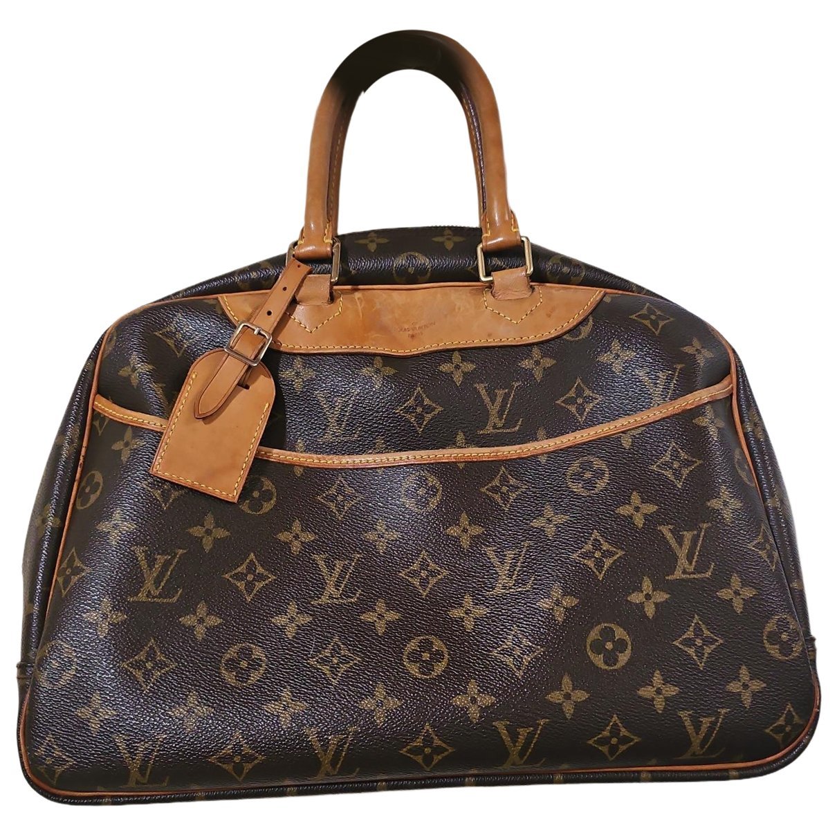 Deauville leather handbag