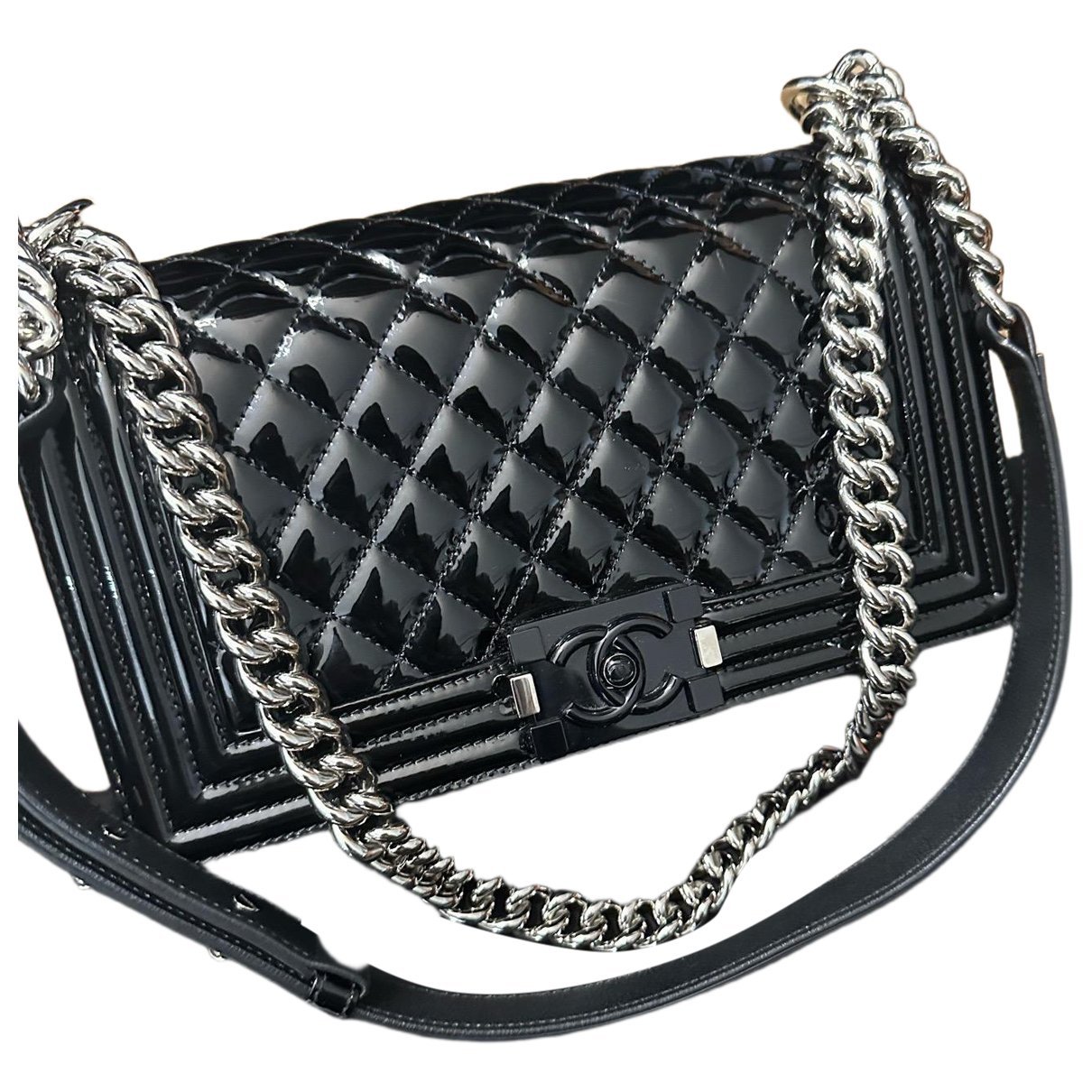 Boy leather crossbody bag