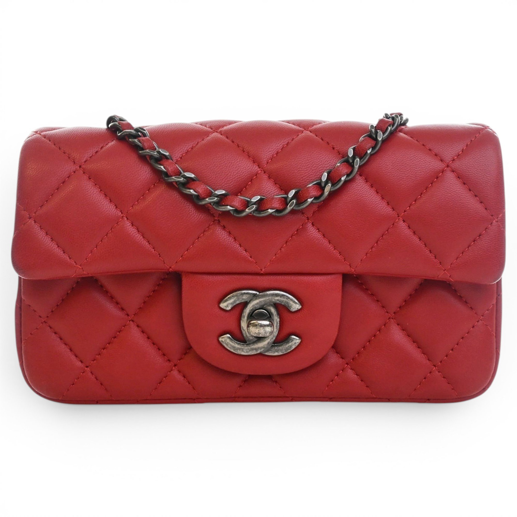 Leather mini bag