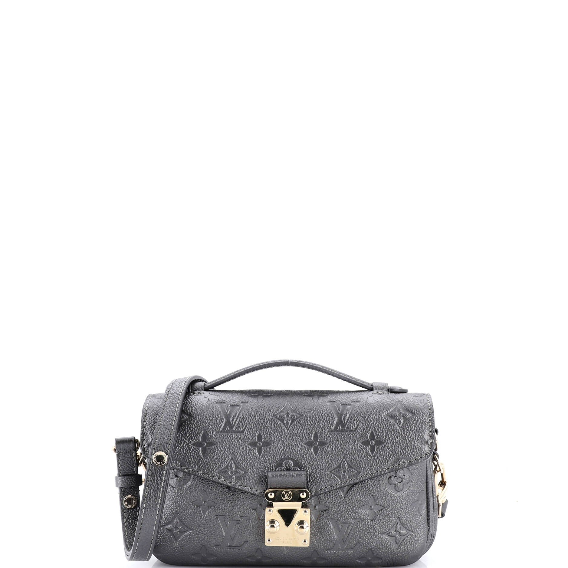 Louis Vuitton Pochette Metis Monogram Empreinte Leather East West