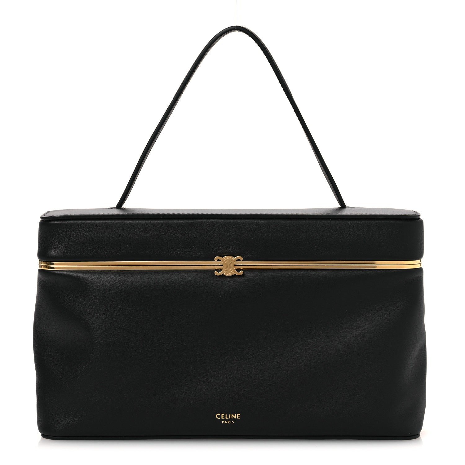 Celine Supple Calfskin Rectangle Bag Black