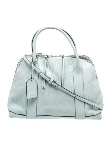 Coach Leather Top Handle Bag