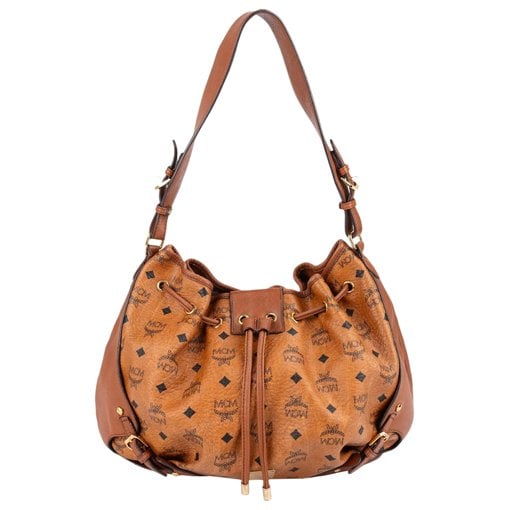 Boston leather handbag