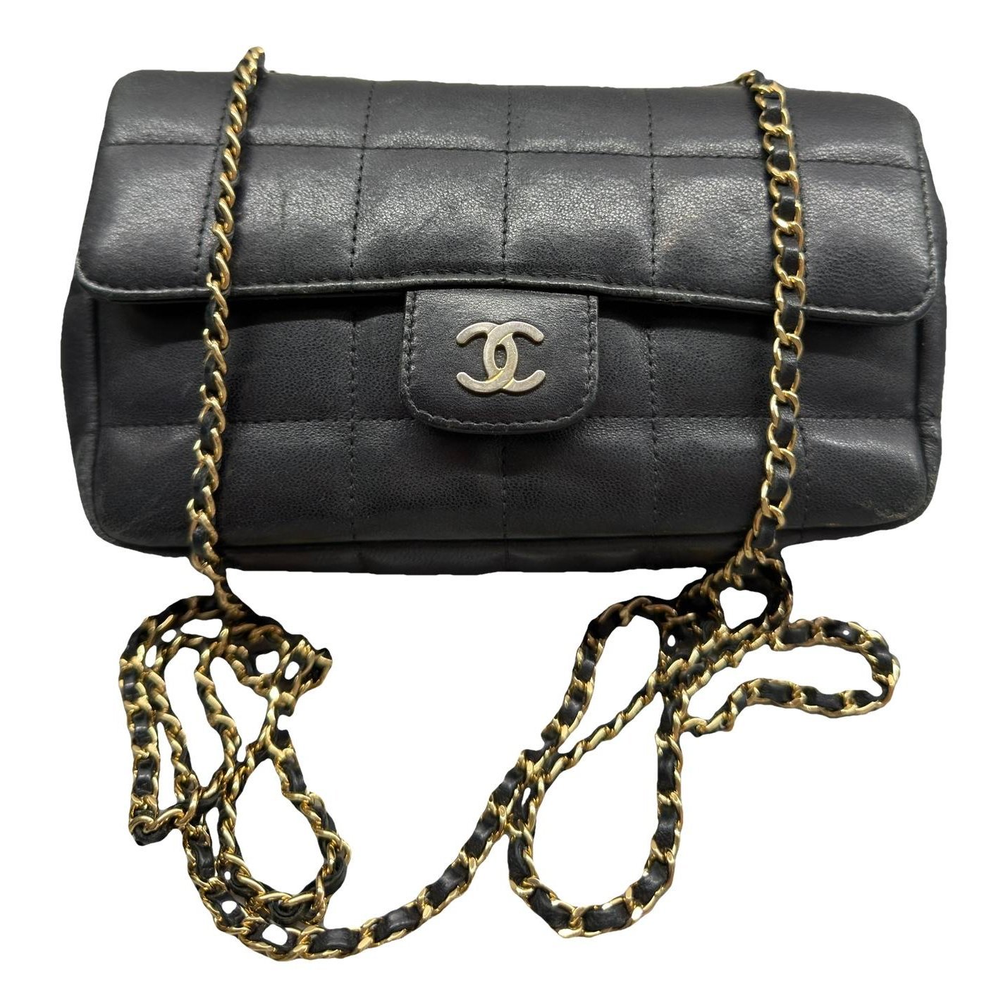 East West Chocolate Bar leather handbag