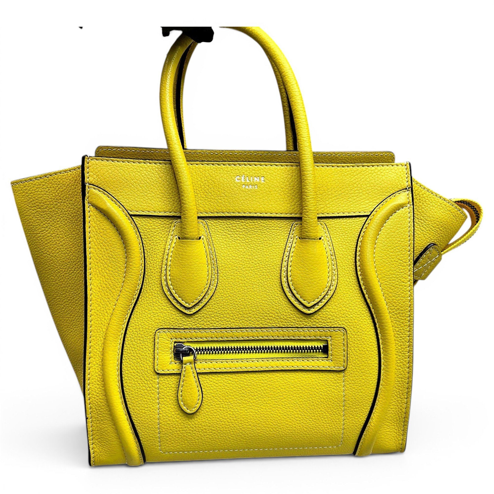 Luggage leather handbag