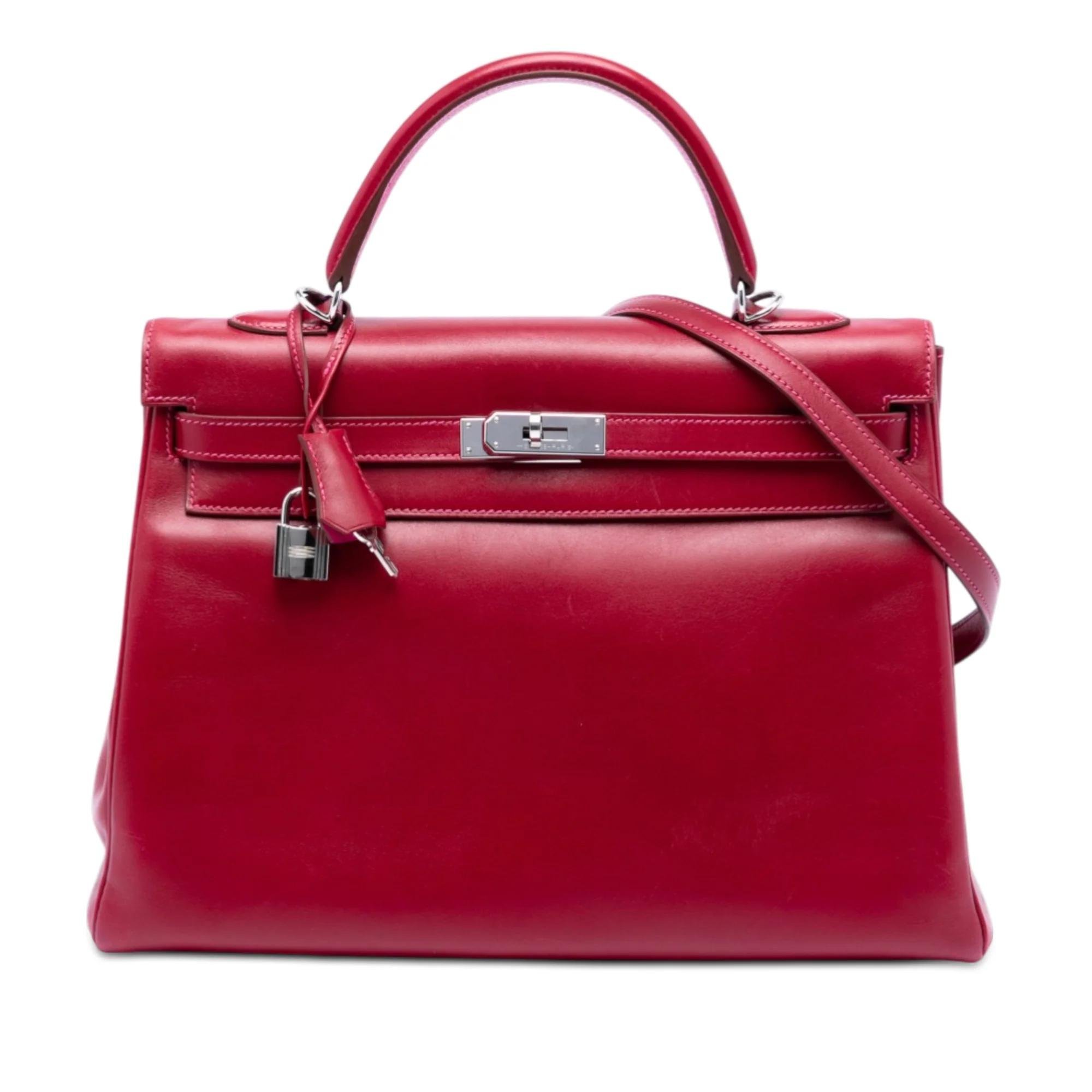 Kelly 35 leather bag