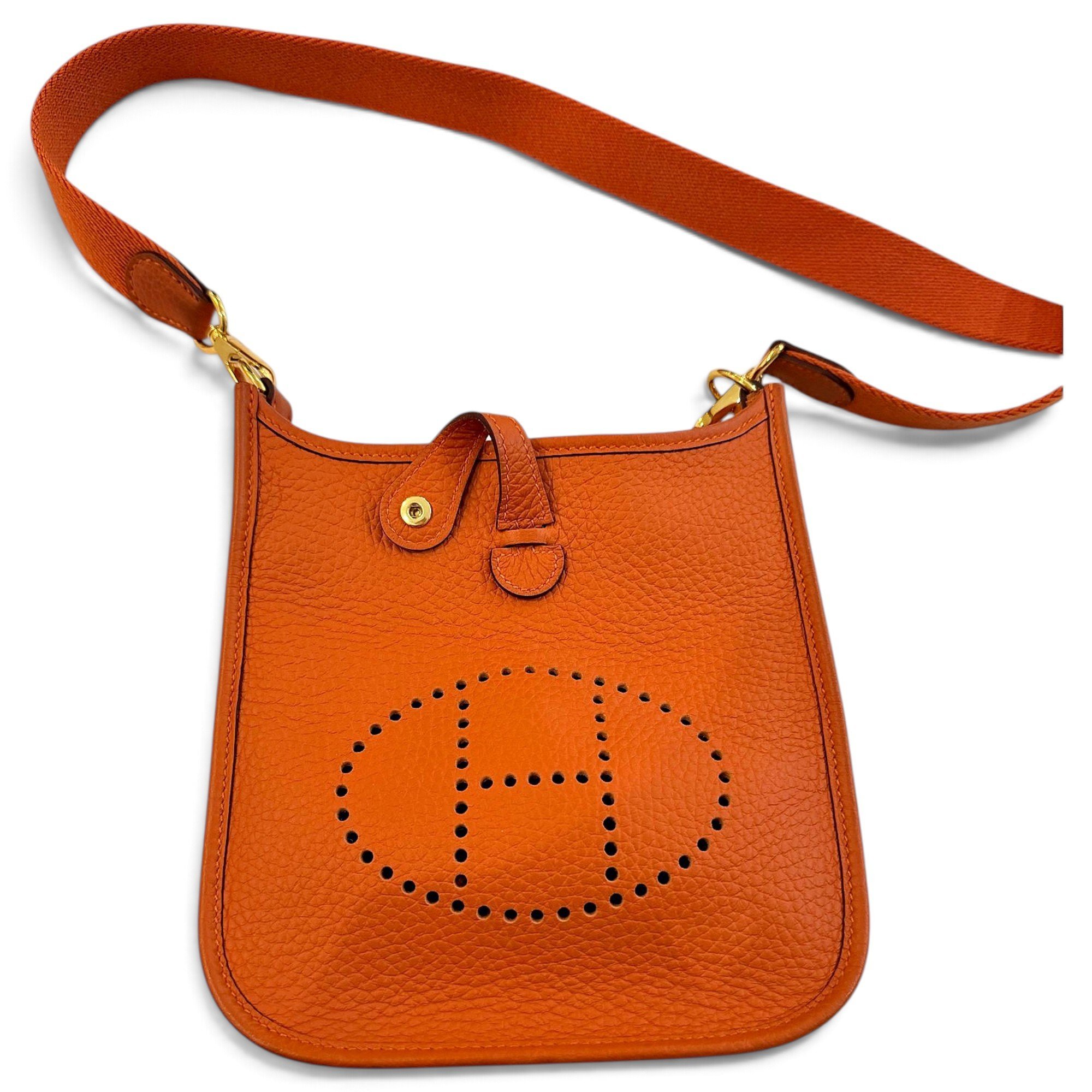Evelyne leather crossbody bag