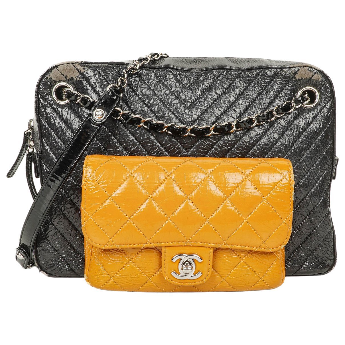 Paris-Biarritz leather handbag