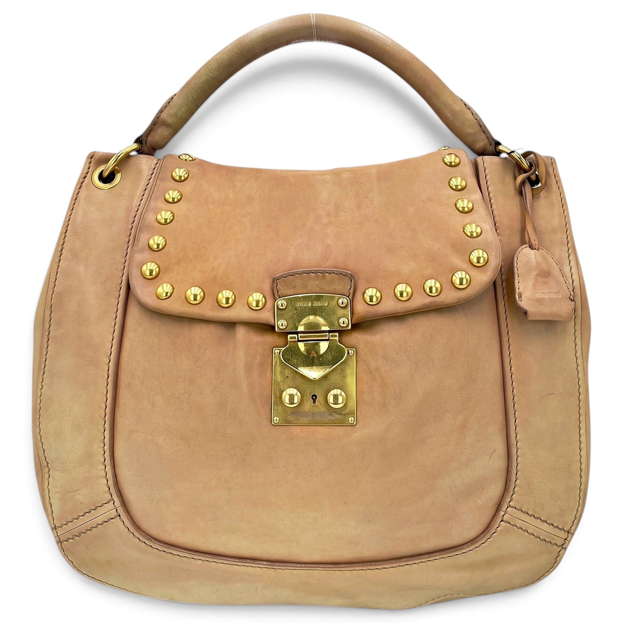Leather handbag