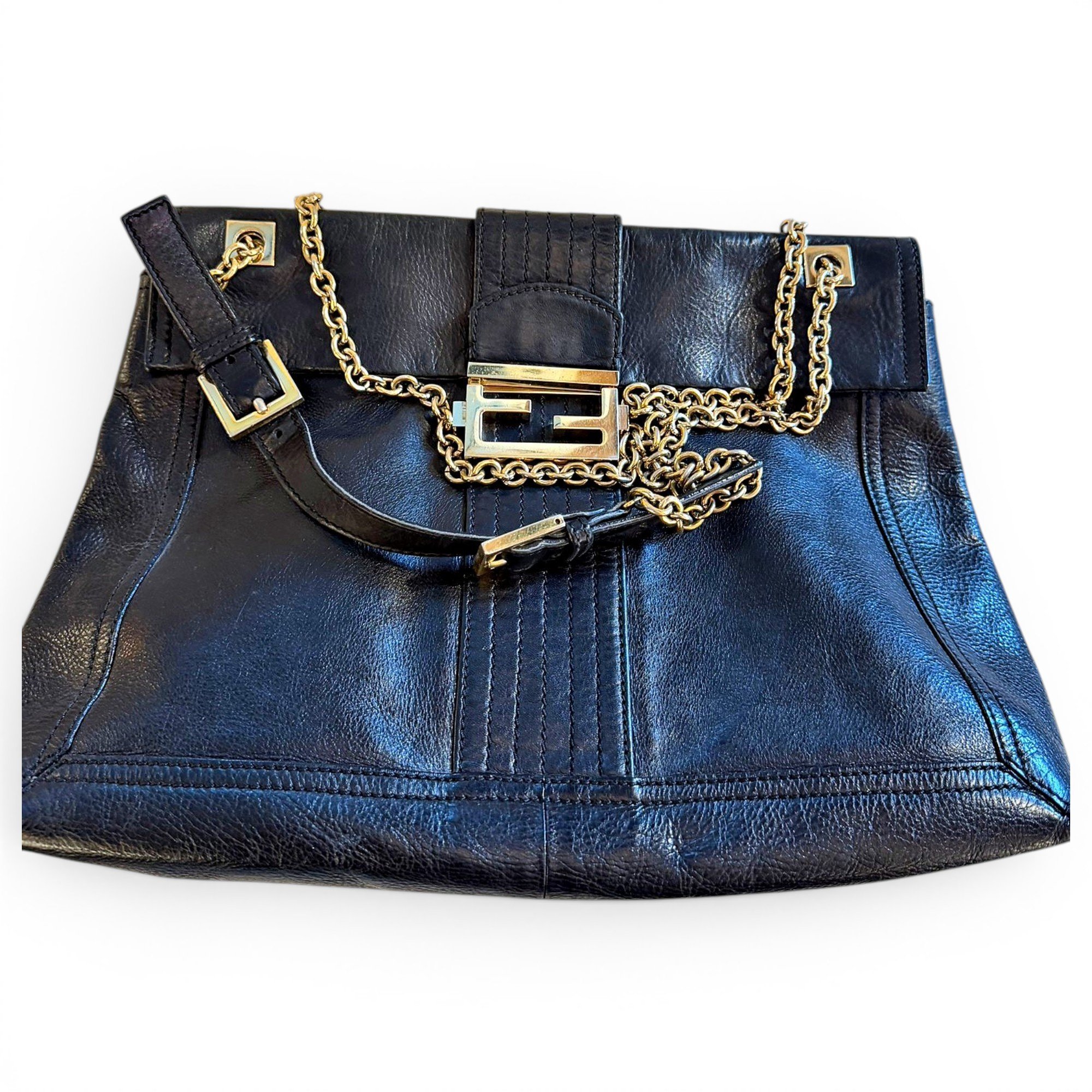 Mamma Baguette leather handbag