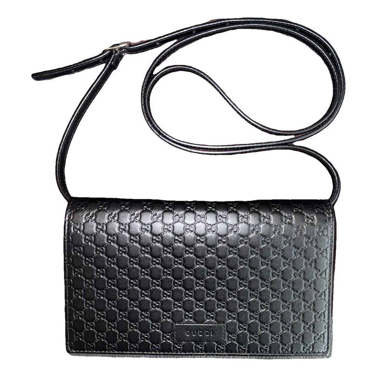 Leather crossbody bag