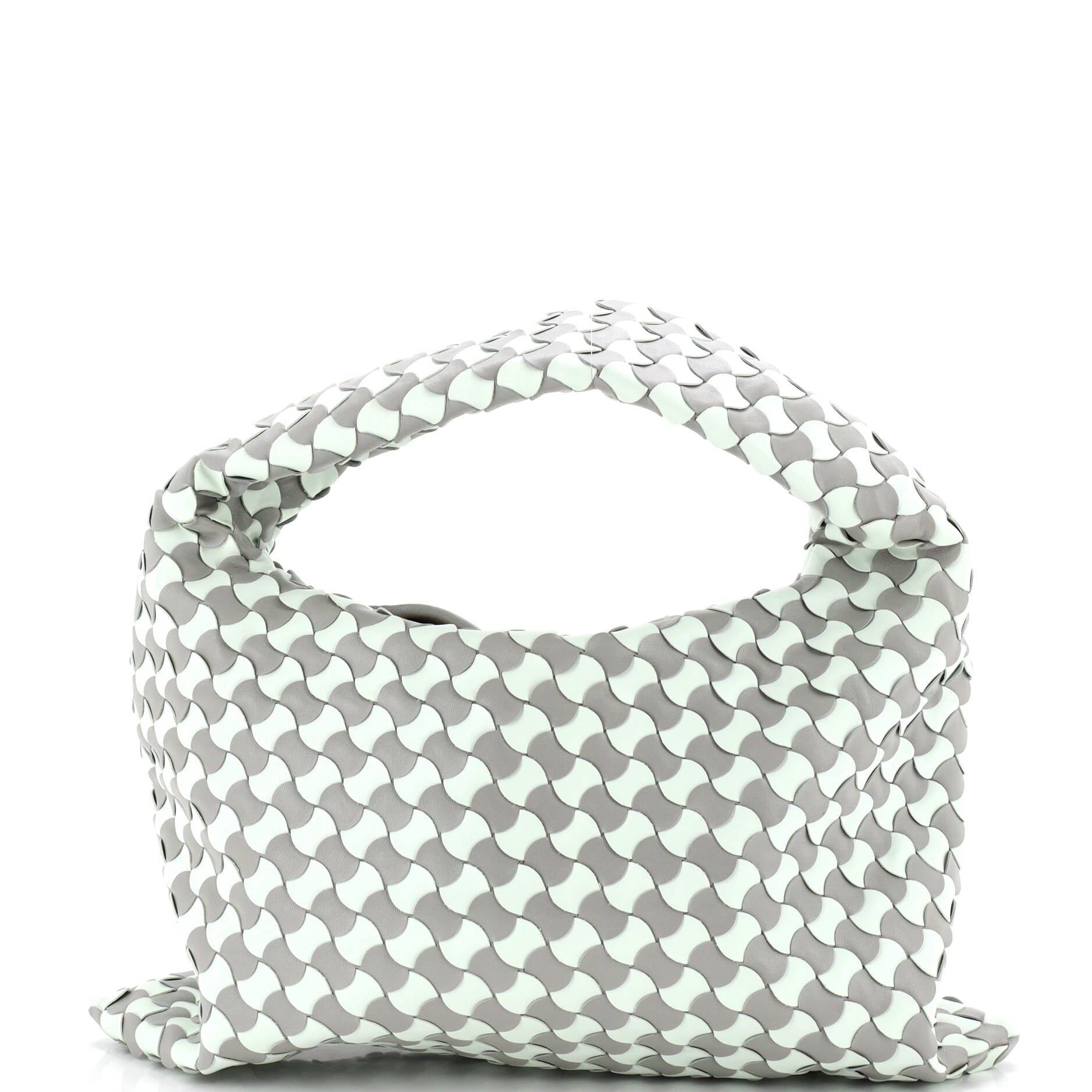 Hop Hobo Intrecciato Leather Small