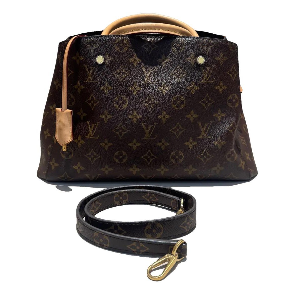 Montaigne vinyl handbag