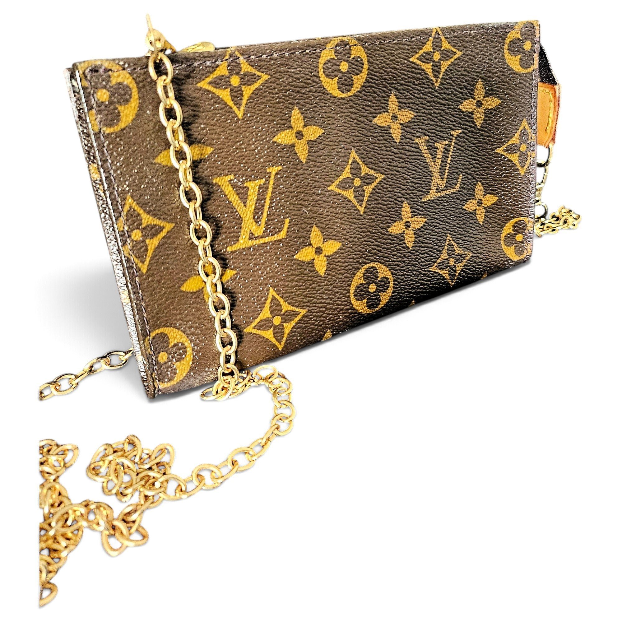 Pochette Accessoire leather handbag