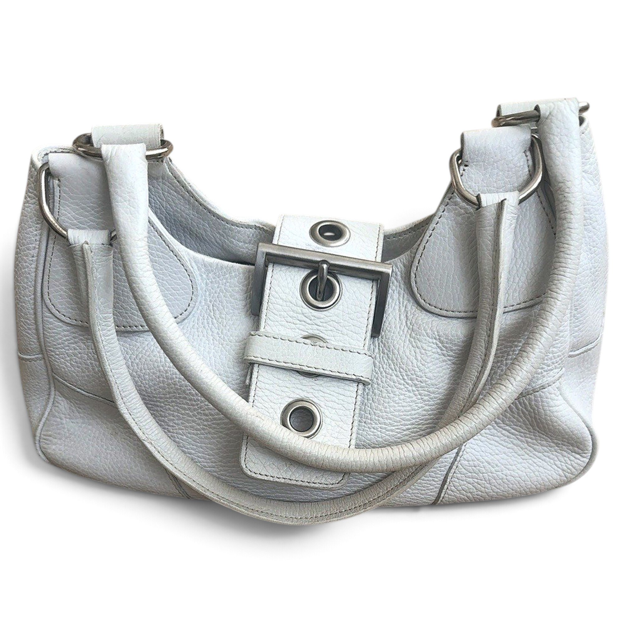 Moon leather handbag