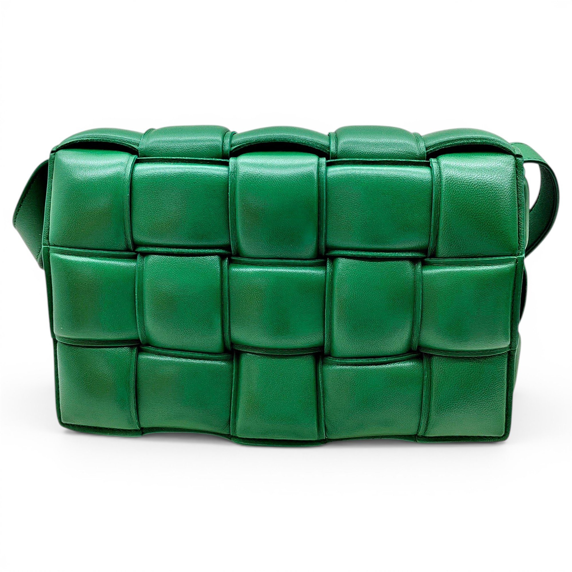 Cassette Padded leather crossbody bag