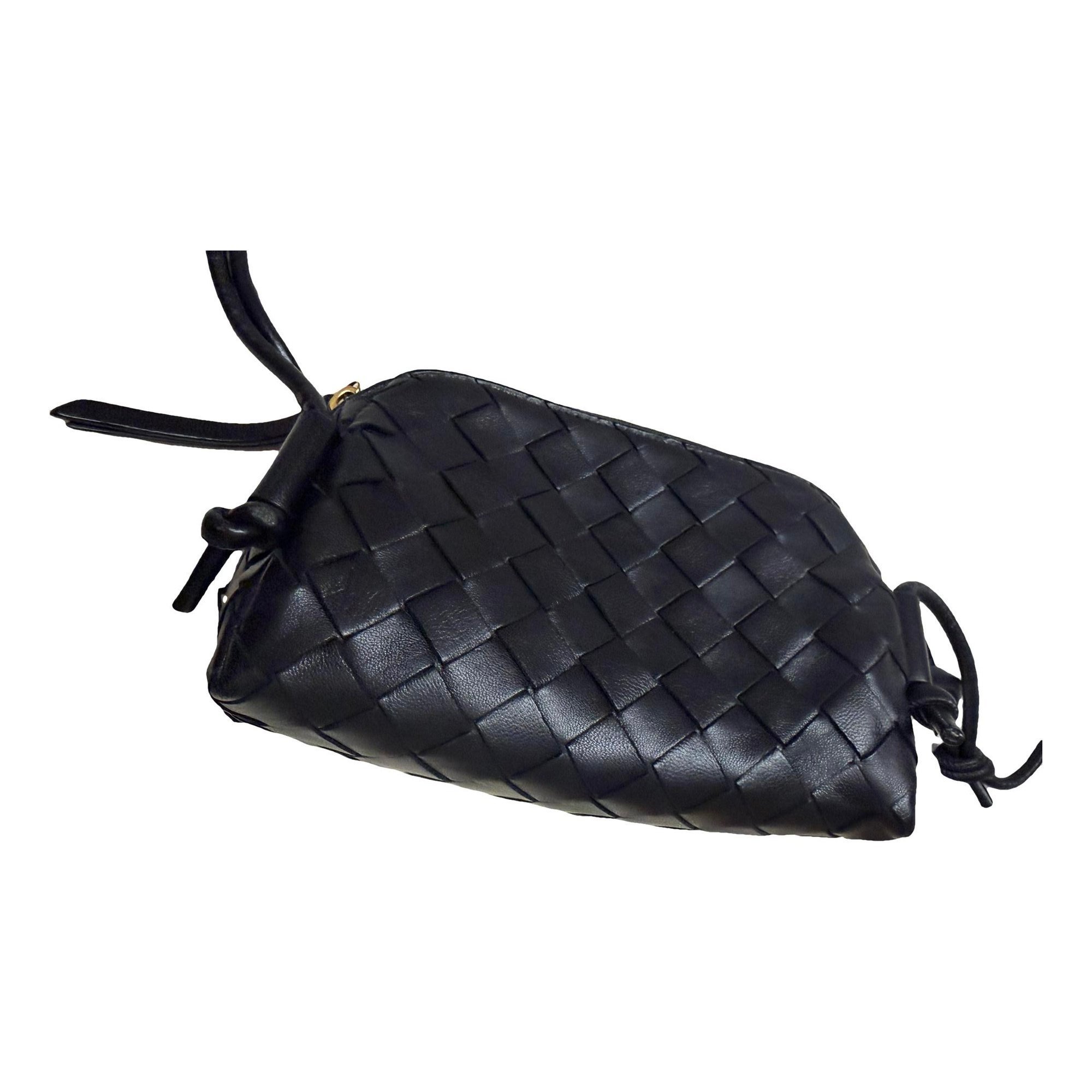 Loop leather mini bag