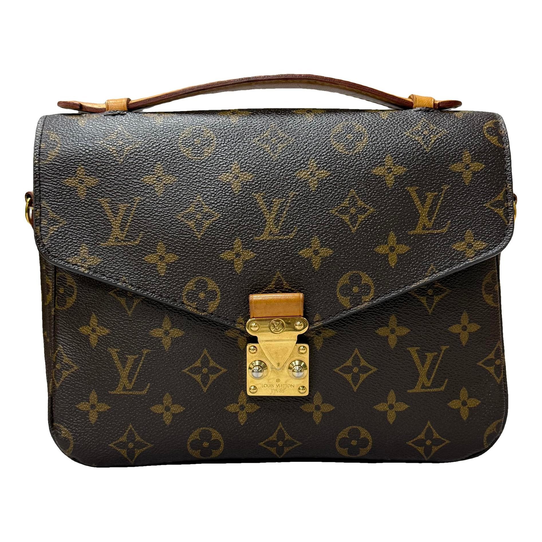 Metis leather handbag
