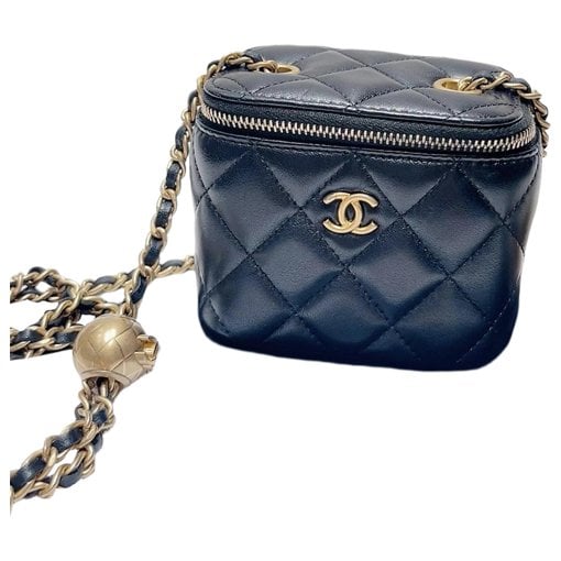 Trendy CC Vanity leather handbag