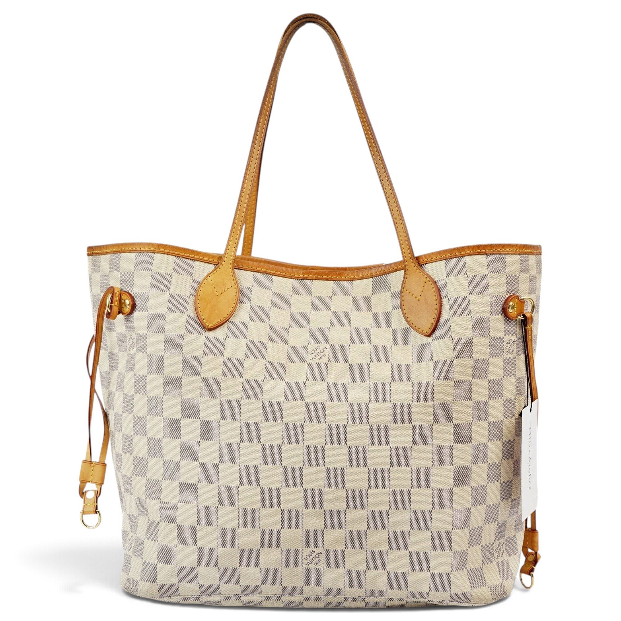 Neverfull leather tote