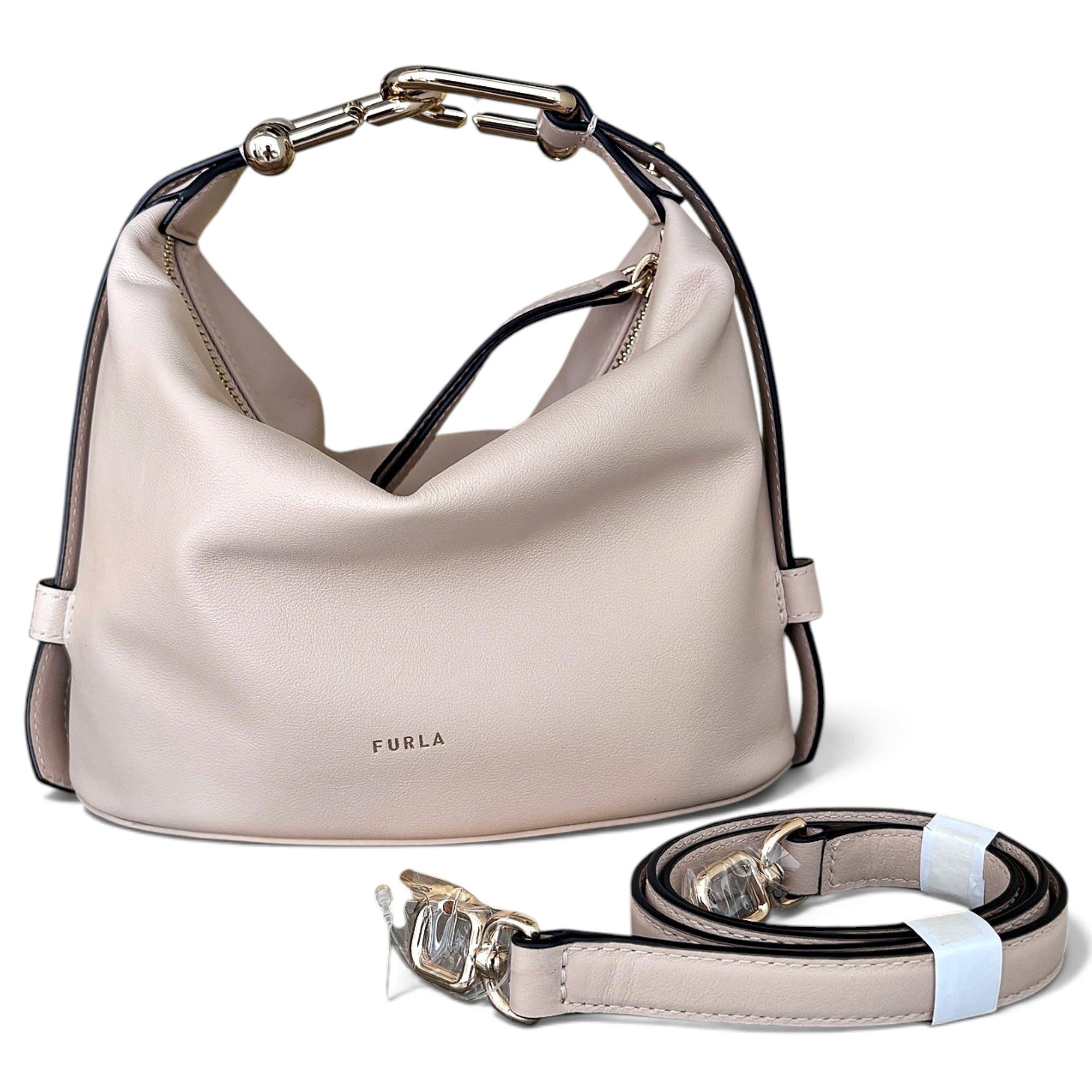 Leather crossbody bag
