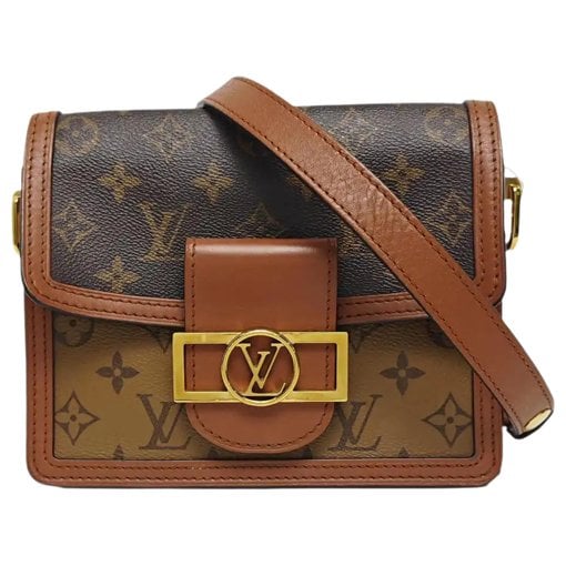 Dauphine leather mini bag