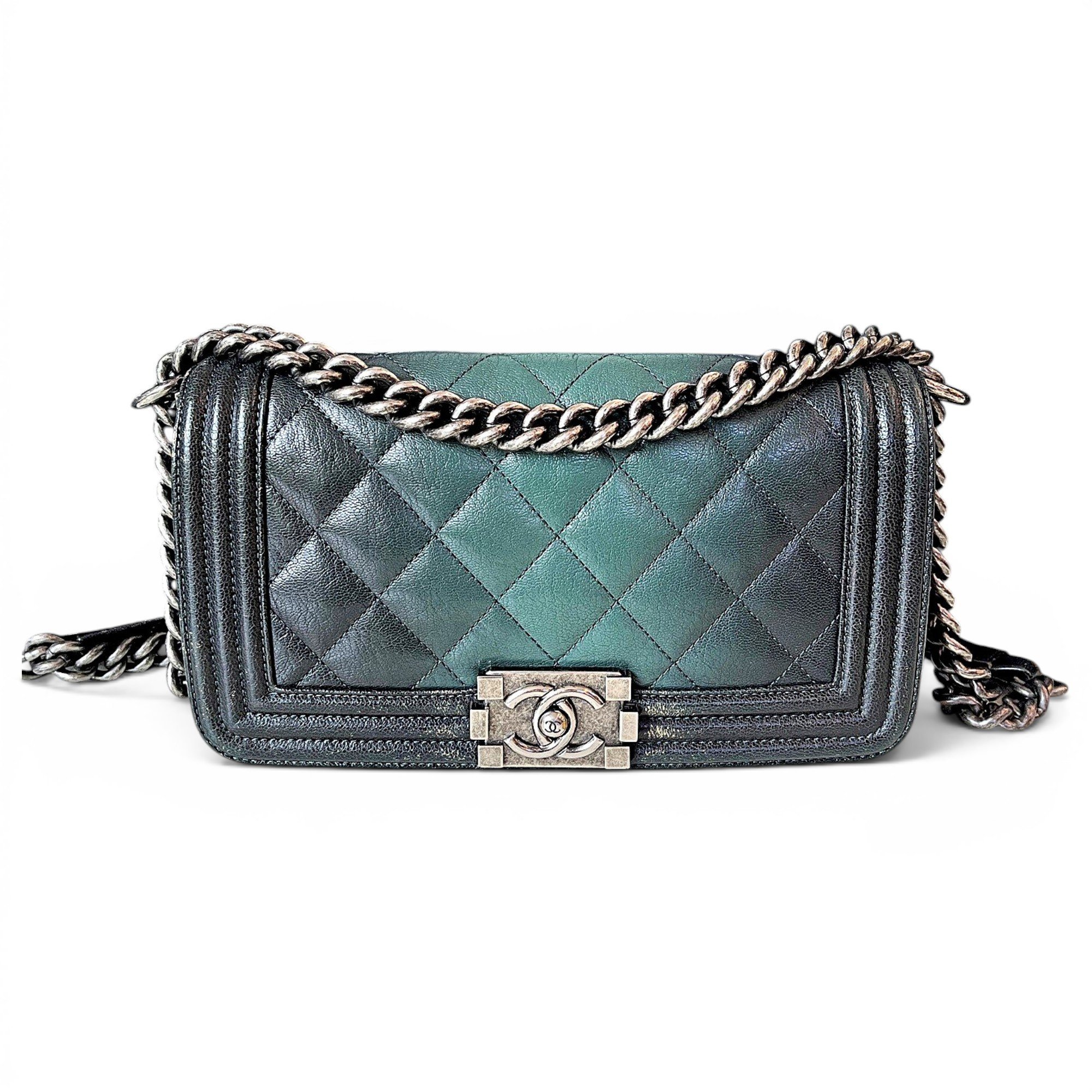 Boy leather crossbody bag