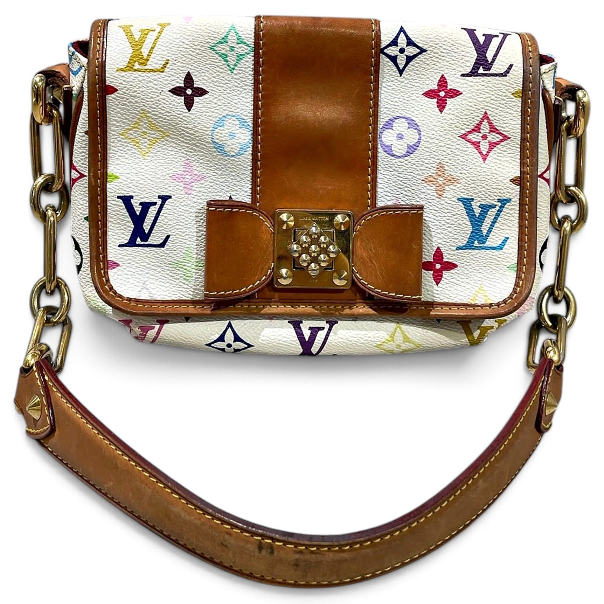 Vinyl handbag
