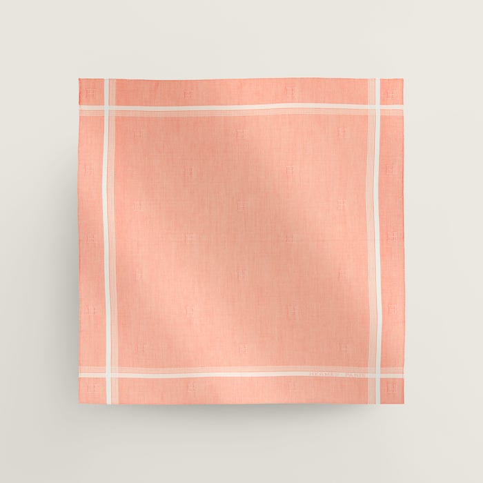 Orange H Relief Handkerchief