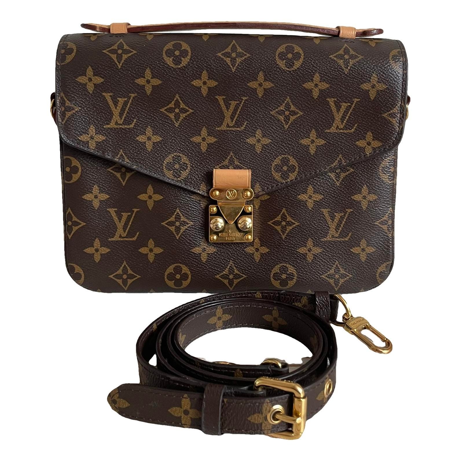 Metis leather crossbody bag