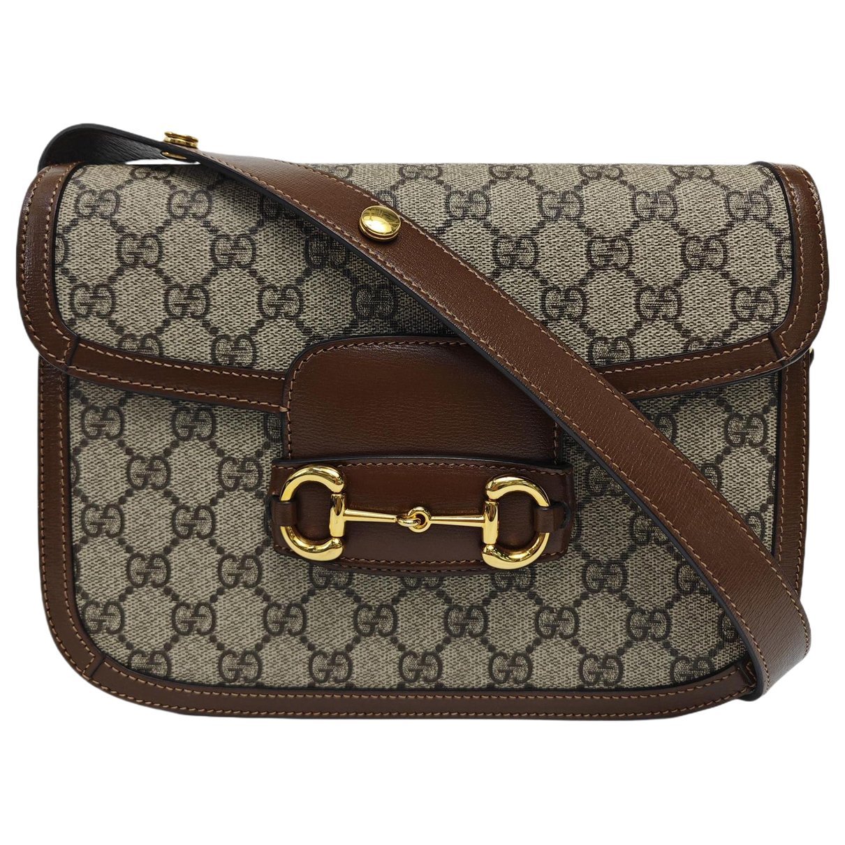 Handle Horsebit 1955 leather crossbody bag