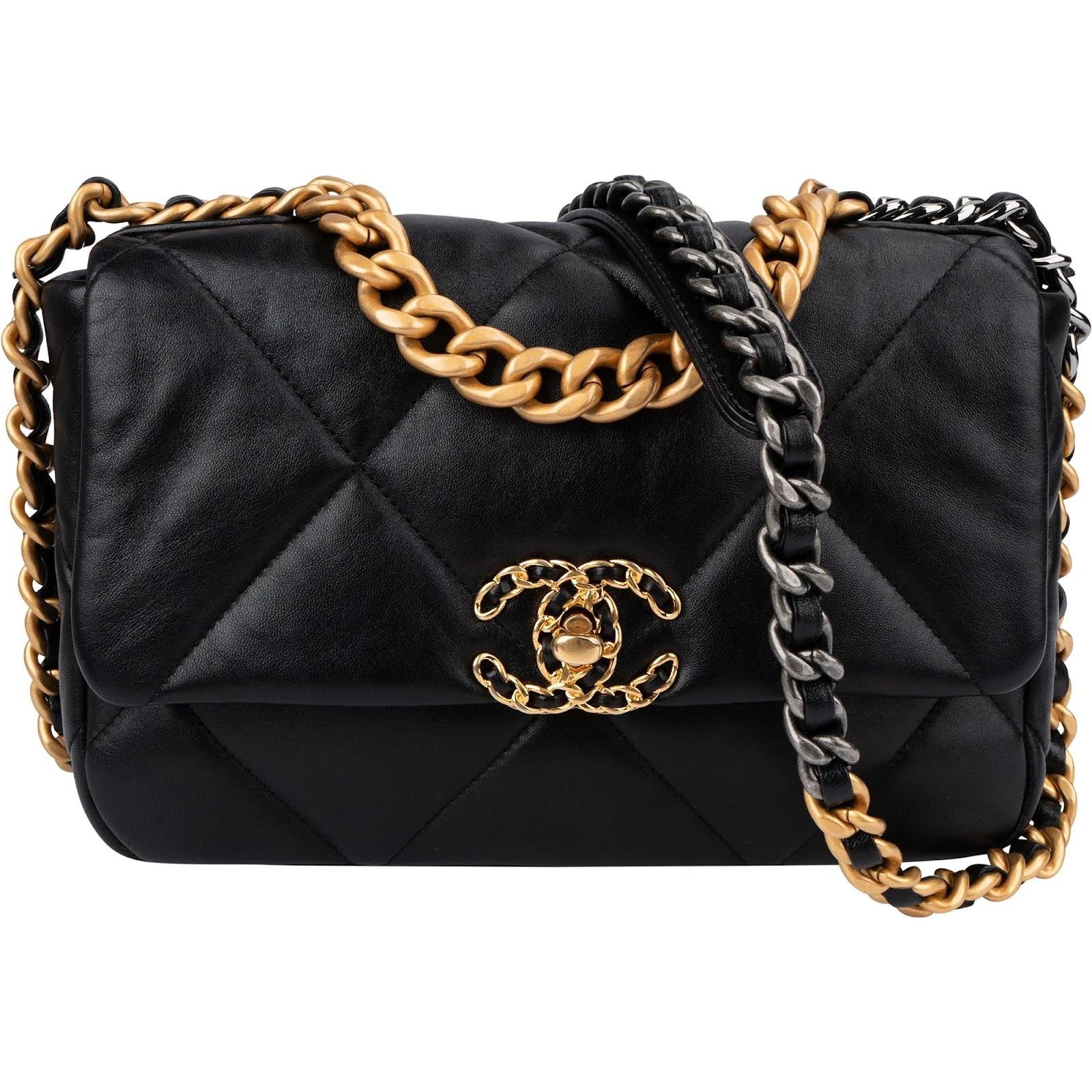 Chanel 19 leather handbag