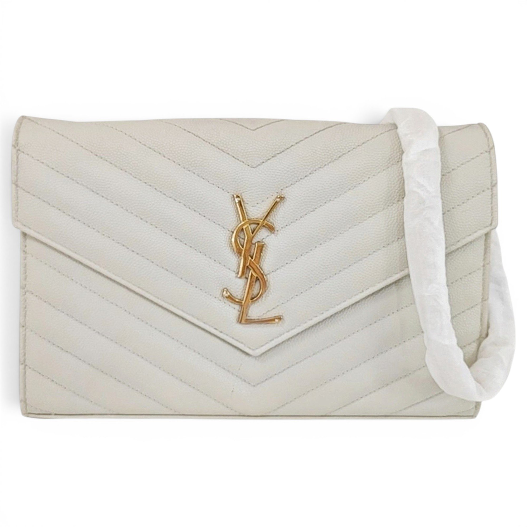 Baby monogramme leather handbag