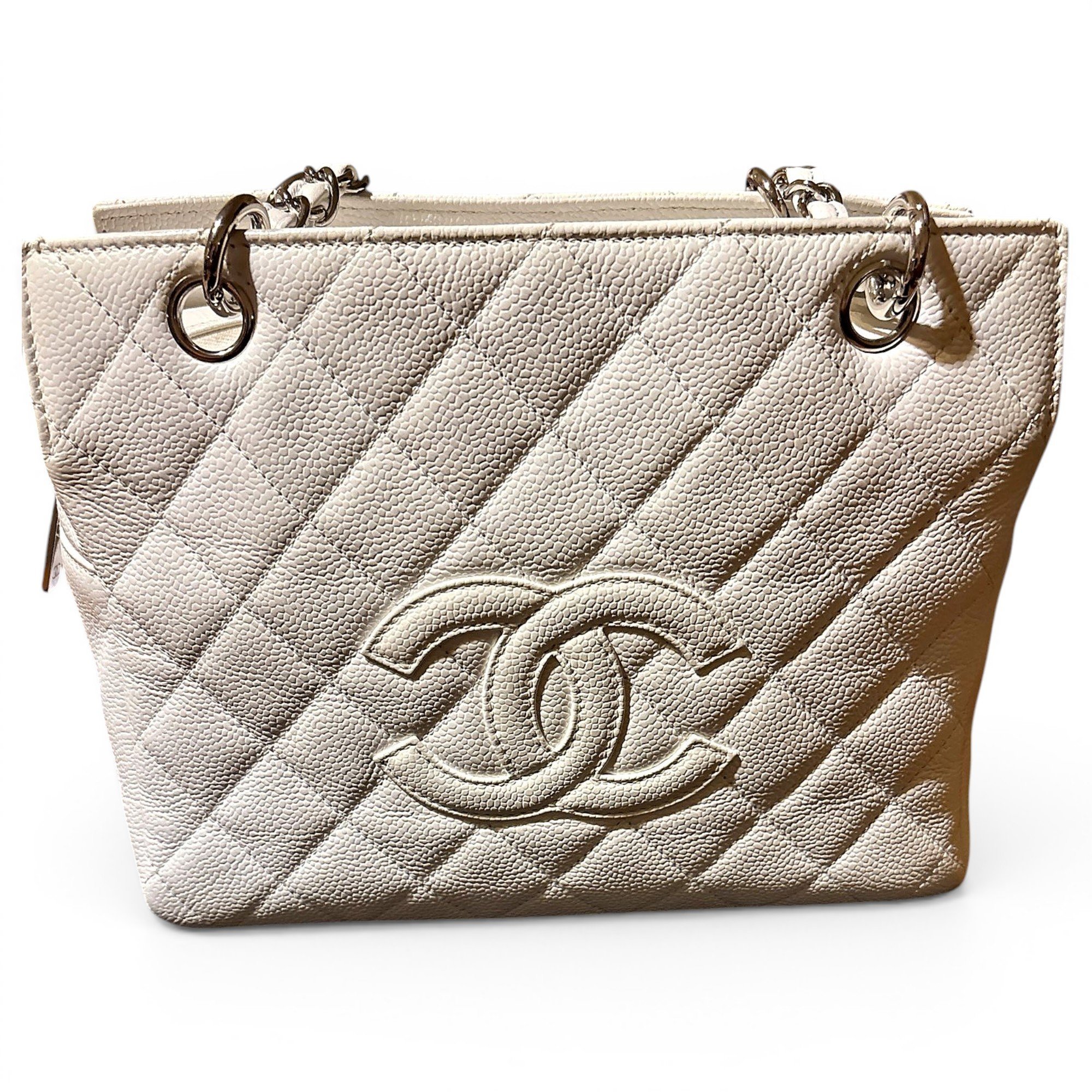Petite Shopping Tote leather tote