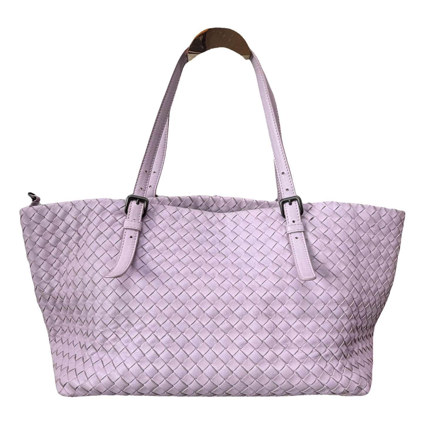 Fourre-Tout leather handbag