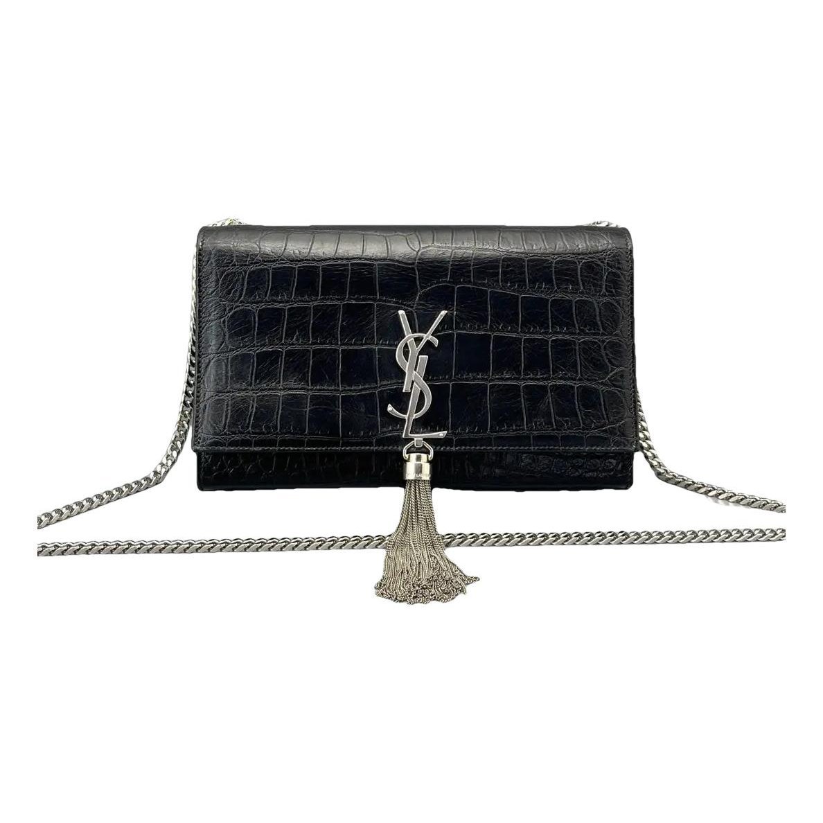 Pompom Kate leather crossbody bag
