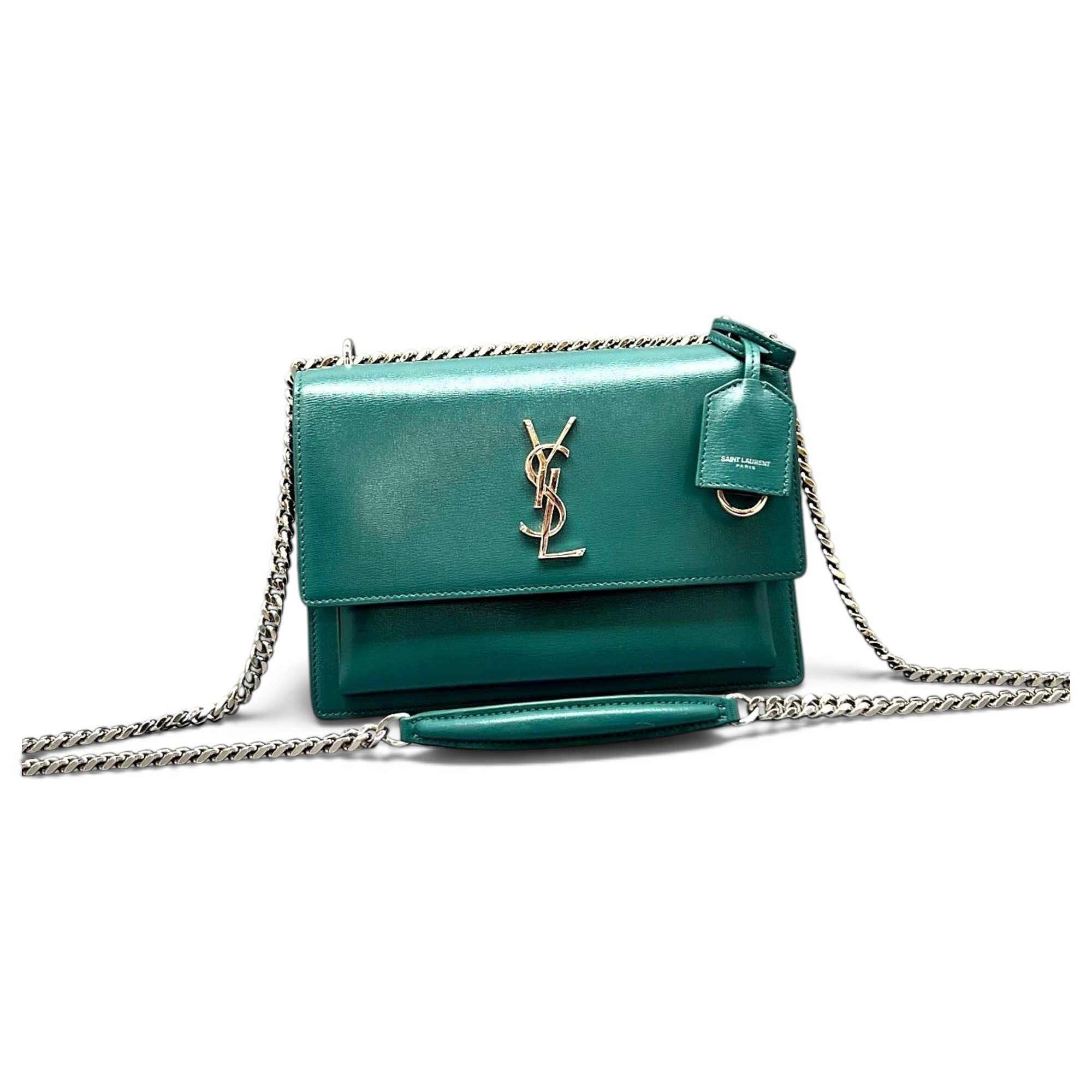 Sunset leather handbag