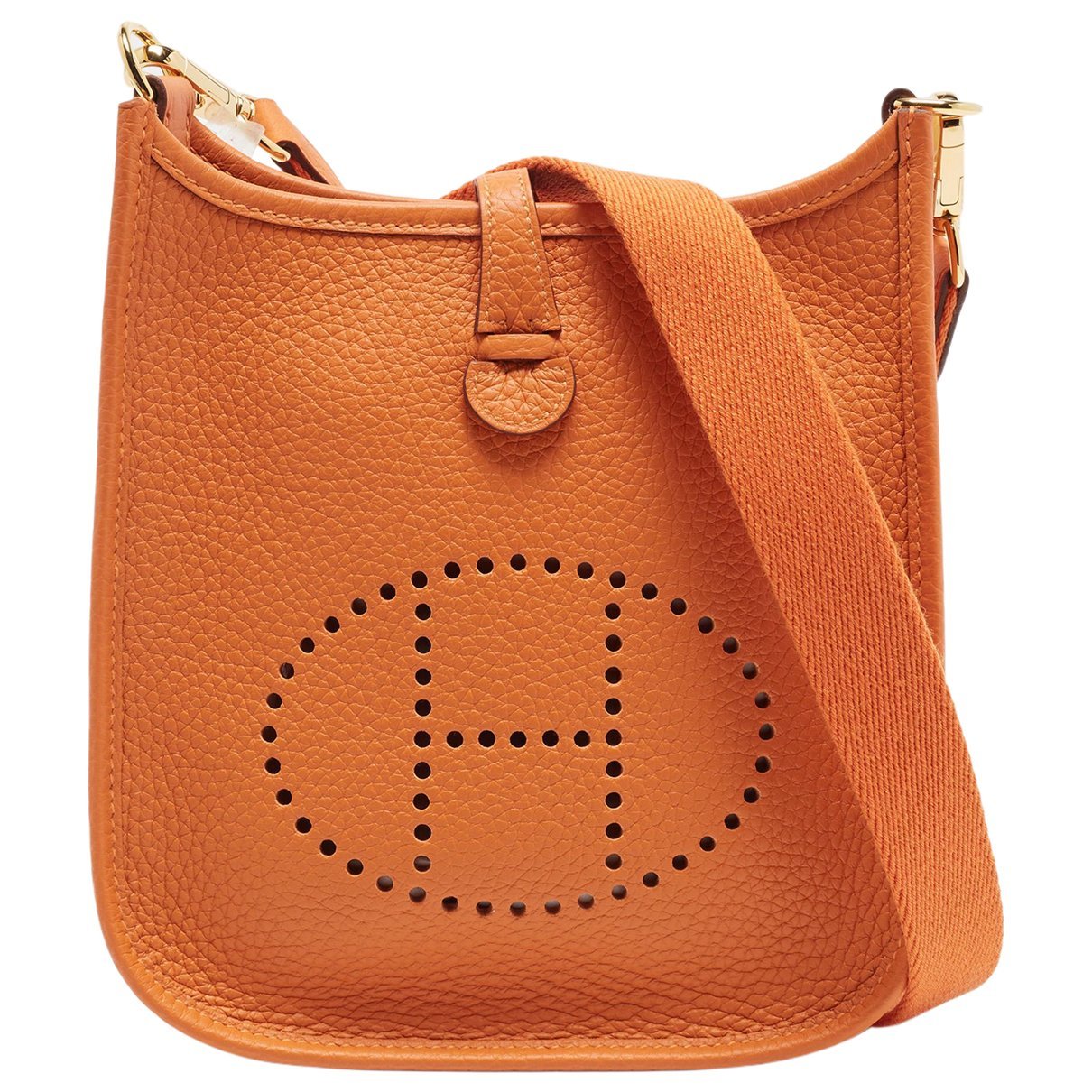 Evelyne leather handbag