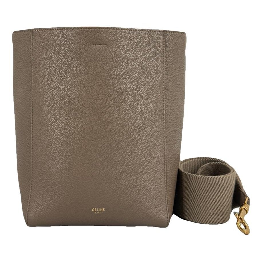 Seau Sangle leather handbag