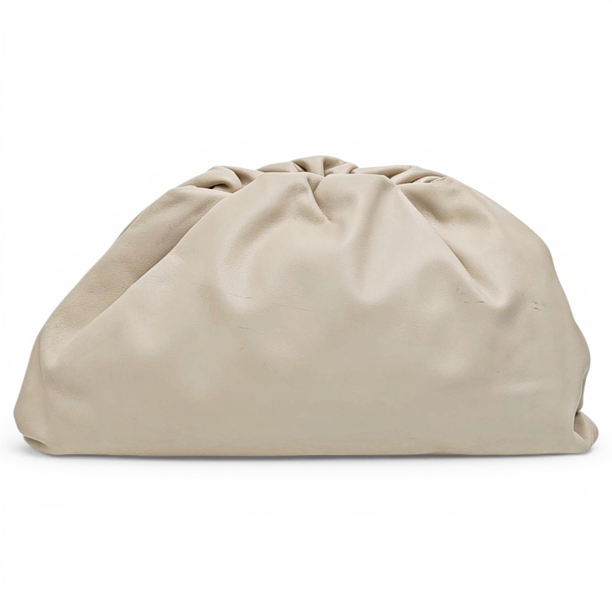 Pouch leather handbag