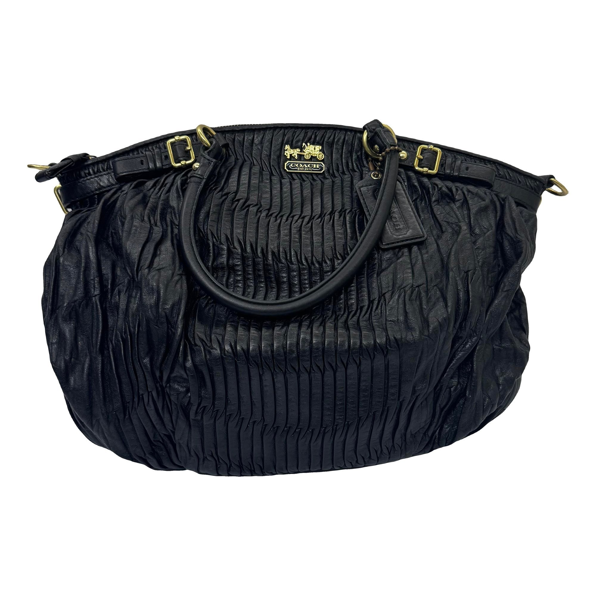 Princess Street Dome Satchel leather handbag