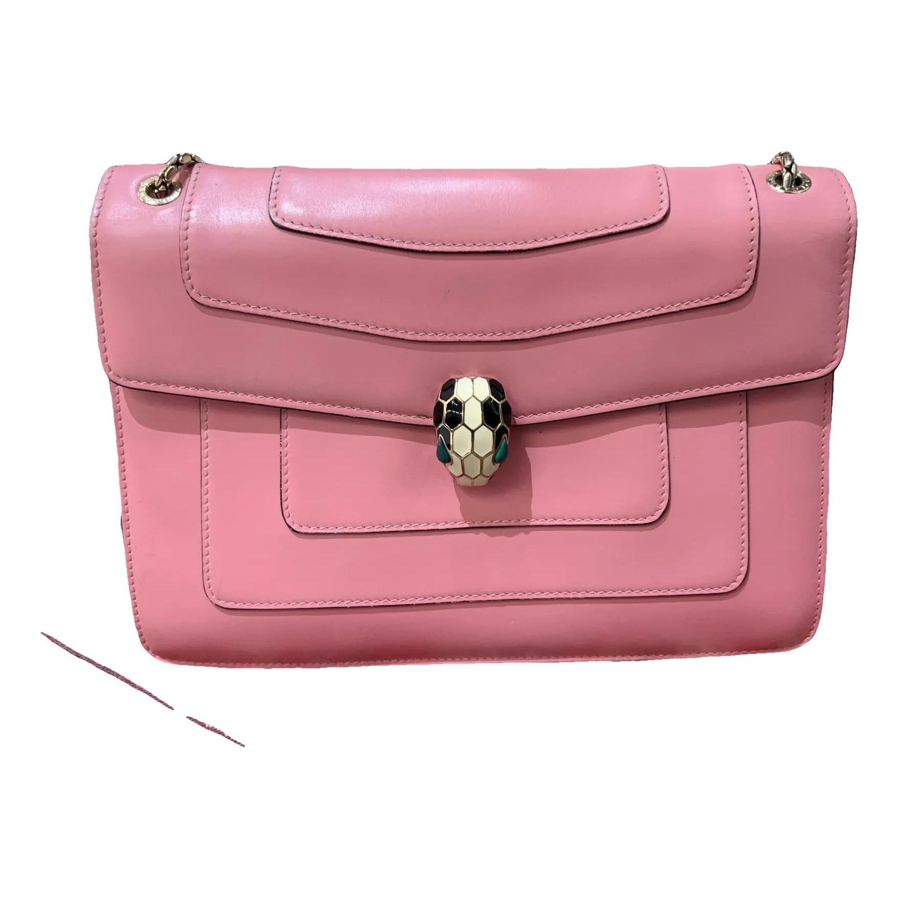 Serpenti leather crossbody bag