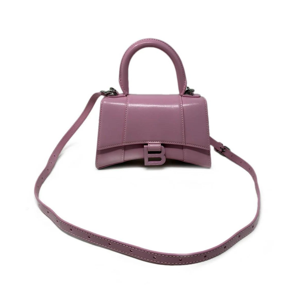 Balenciaga Hourglass leather crossbody bag